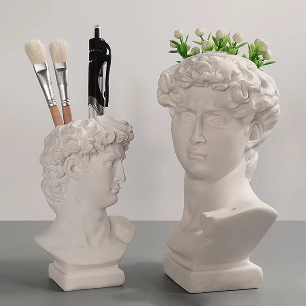 David-Statue Stifthalter – Kunst & Funktion für Ihren Schreibtisch!