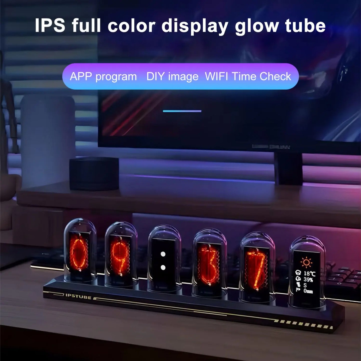 IPS Tube Smart Night Light – Modernes Multitalent für Ihr Büro!