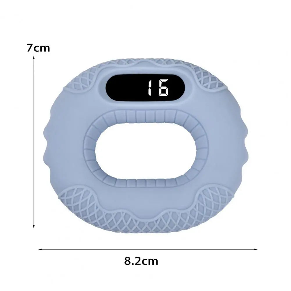 Silicone Hand Grip Trainer Ring LCD DisSmart Grip Trainer Ring mit LCD & Bluetooth – Ihr digitaler Handtrainerplay Bluetooth Remote APP Page Turner Forearm Finger Training Hand Grip Strengthener