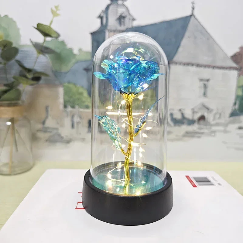 LED-Rosenlampe – Romantische Deko für Ihr Büro
