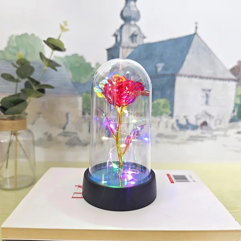 LED-Rosenlampe – Romantische Deko für Ihr Büro