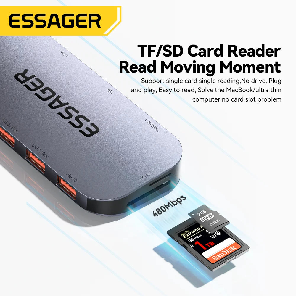 11-in-1 USB-C Docking Station – Premium-Erweiterung für MacBook & mehr