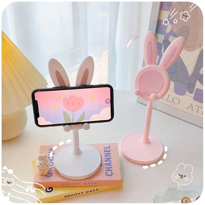 Niedlicher Hasen-Smartphone-Ständer – Höhenverstellbar & stylisch 🐰📱