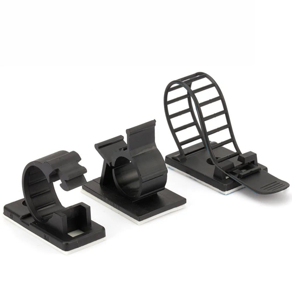 10-teiliges Kabelorganizer-Set – Praktisch & platzsparend
