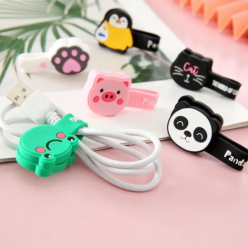 Tierische Magnet-Kabelorganizer – Spielerische Ordnung für Ihren Schreibtisch!