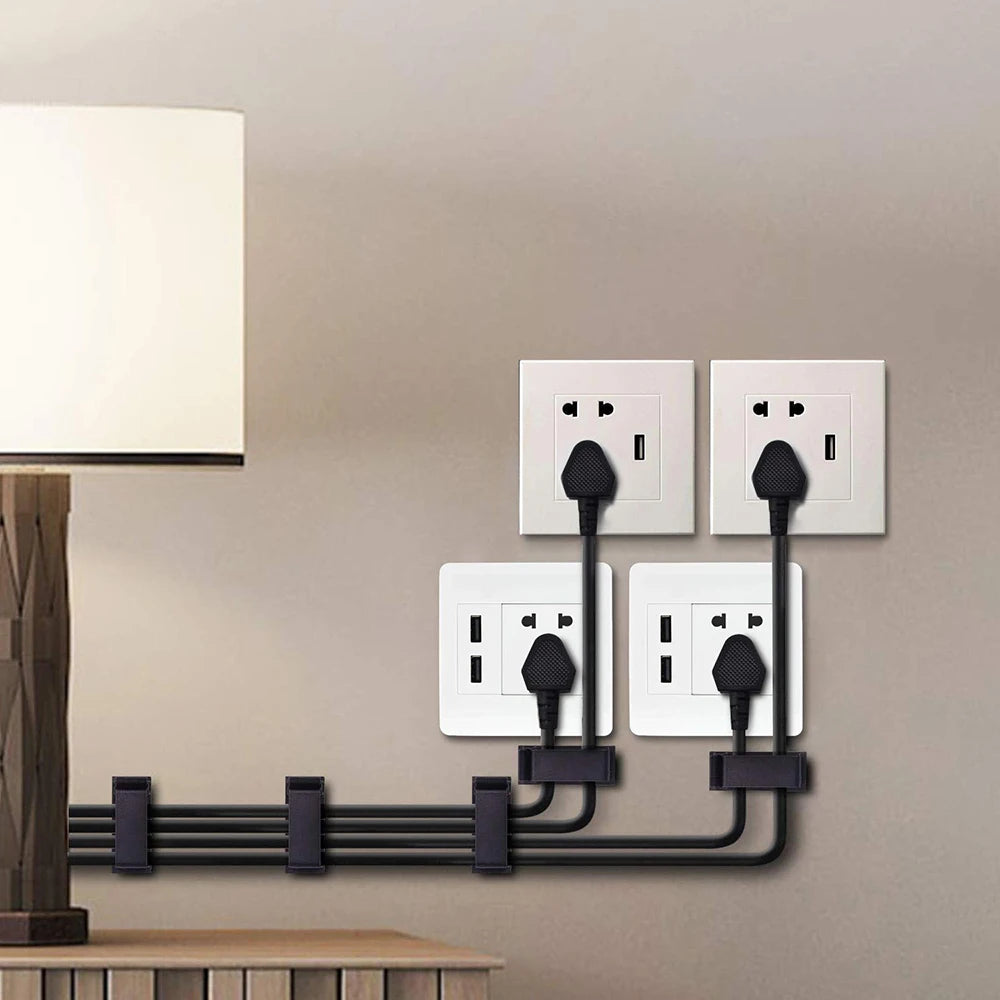 Selbstklebende Kabelclips – Die perfekte Ordnungslösung für Ihre Kabel!