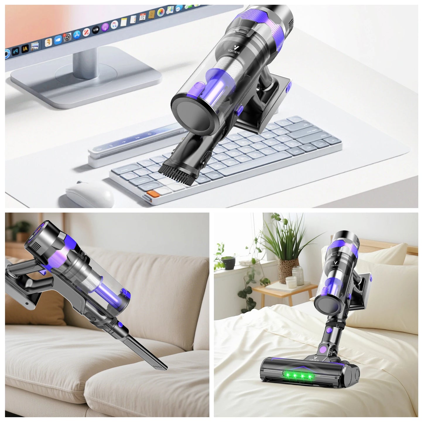 Vortisys V2 Kabellose Staubsauger