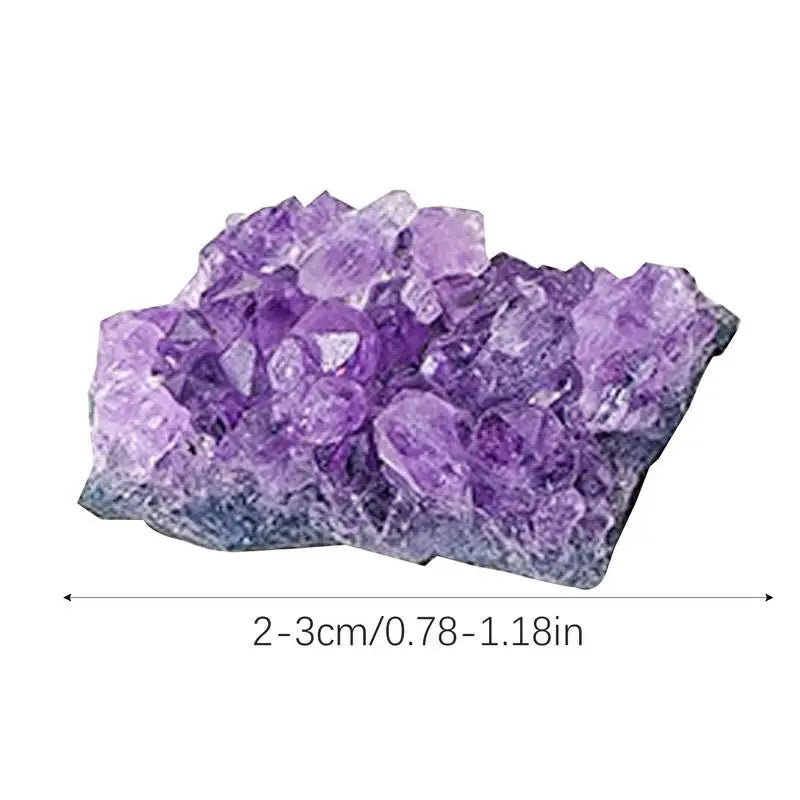 Energie-Stein für Büro und Konferenzräume - Natürlicher Amethyst-Cluster