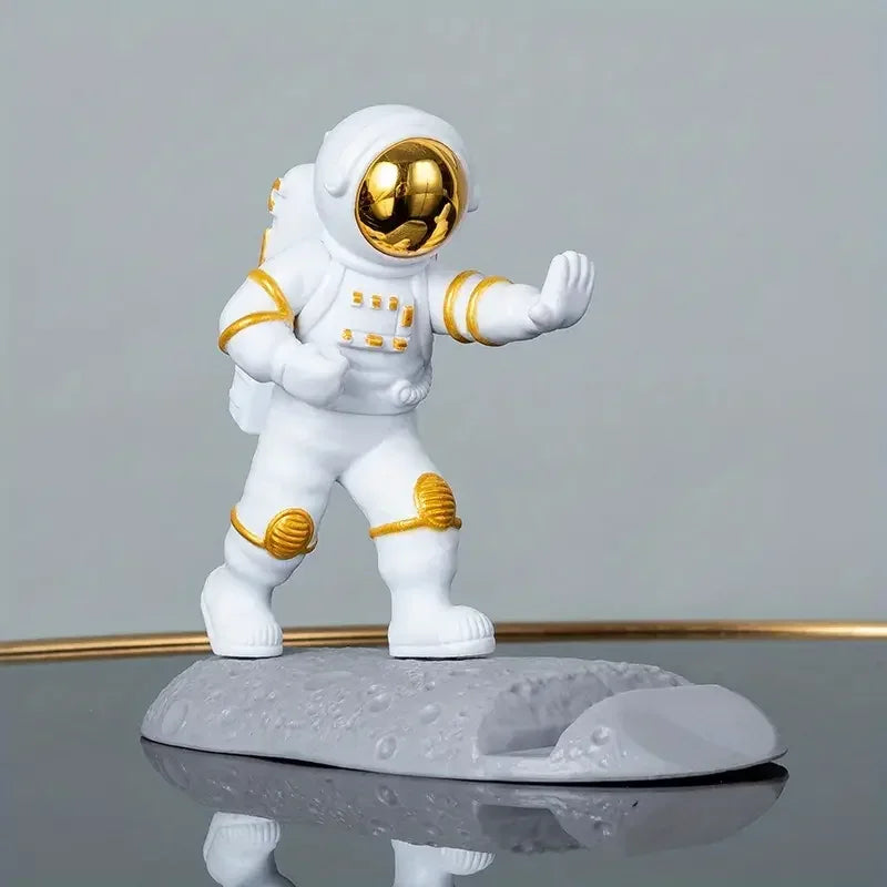 Astronaut Smartphone-Ständer – Dekorativ & funktional