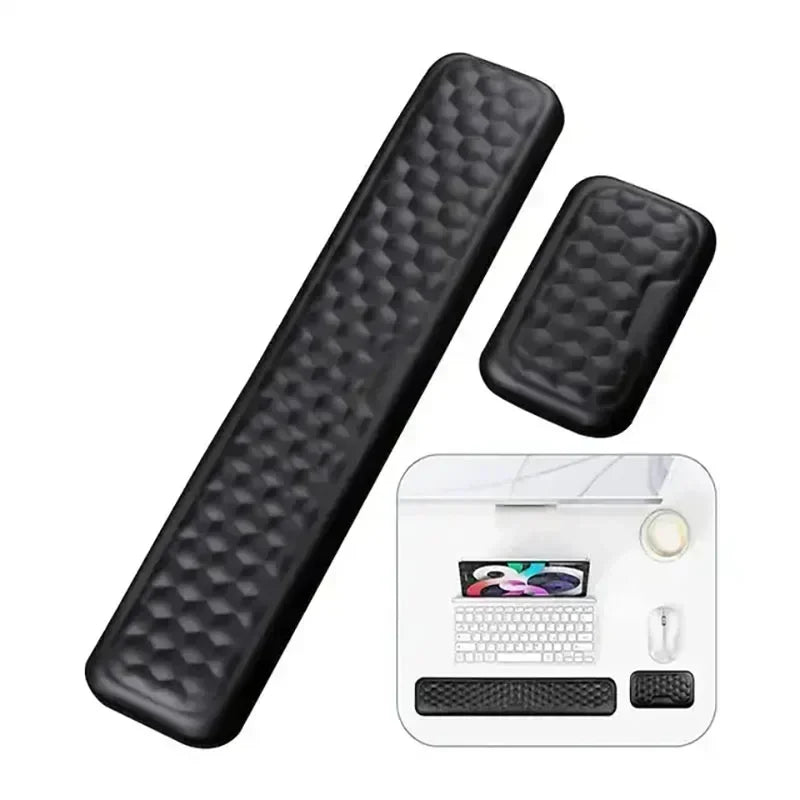 Ergonomische Memory-Foam-Handballenauflage für komfortables Tippen & Schmerzlinderung