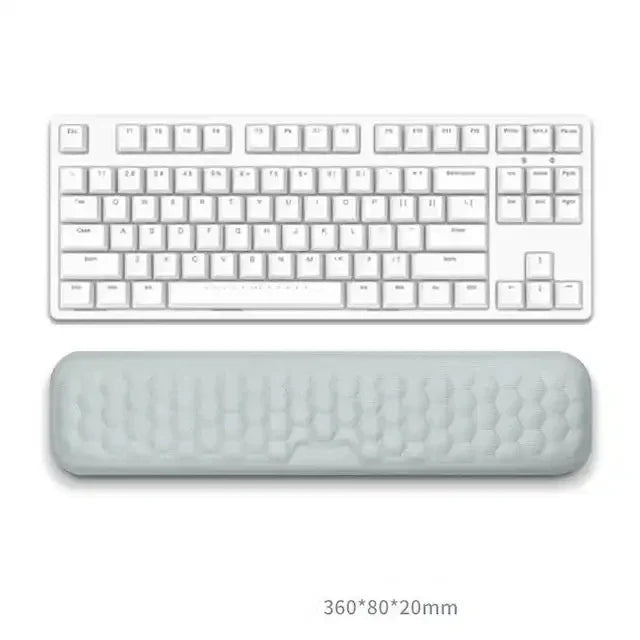 Ergonomische Memory-Foam-Handballenauflage für komfortables Tippen & Schmerzlinderung