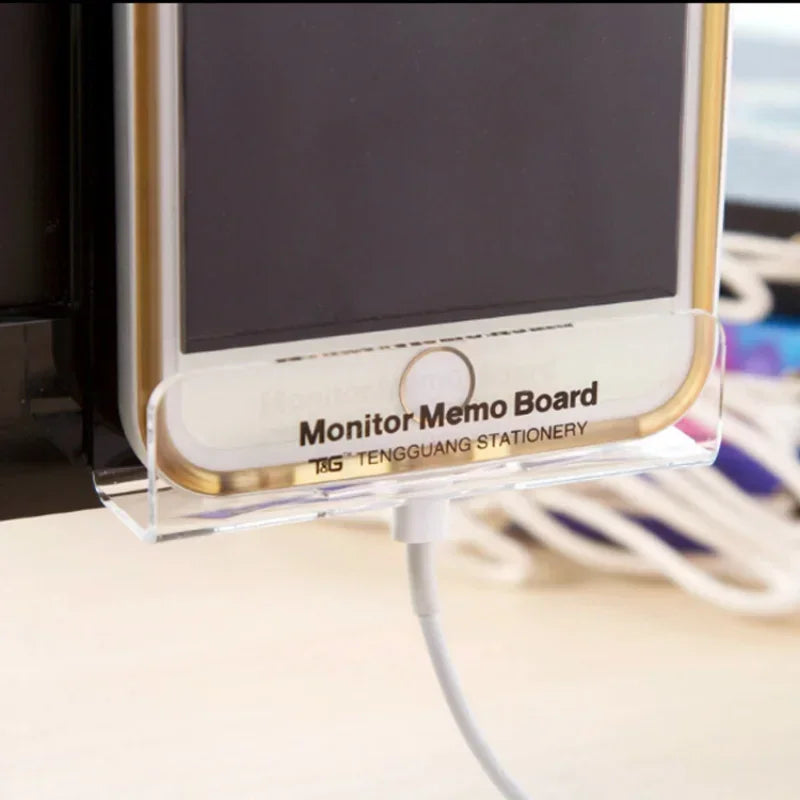Kreatives Acryl-Monitor-Nachrichten-Memoboard