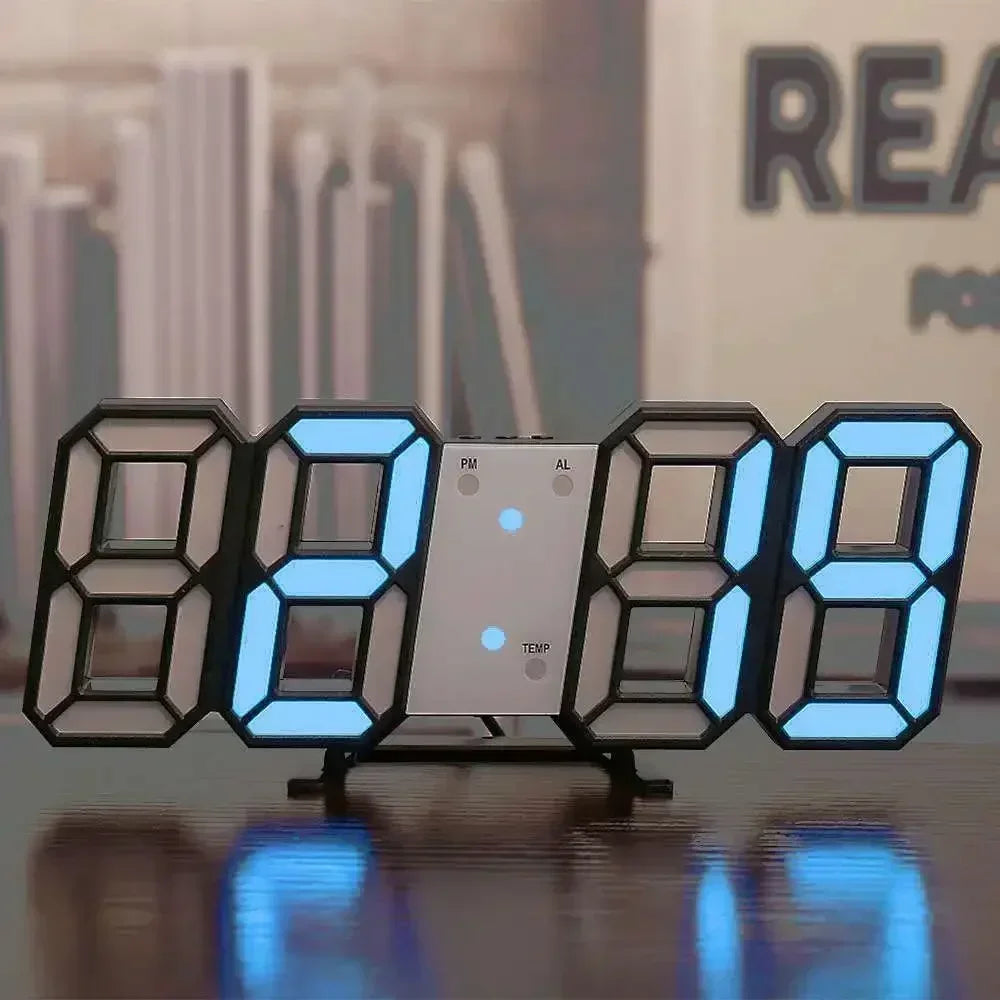 Digitale LED- Tisch-/Wanduhr für Büros und Besprechungsräume