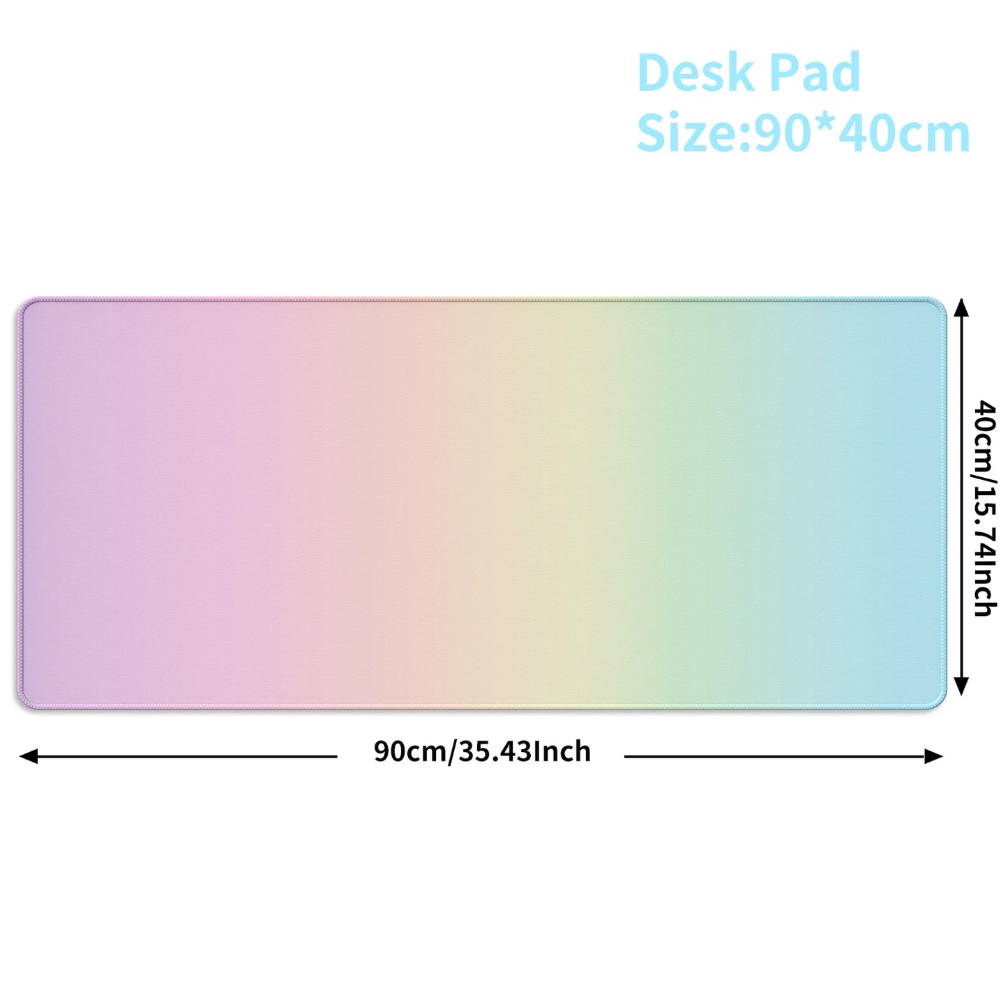 Weiche Handballenauflage für komfortables Tippen im Wolkendesign