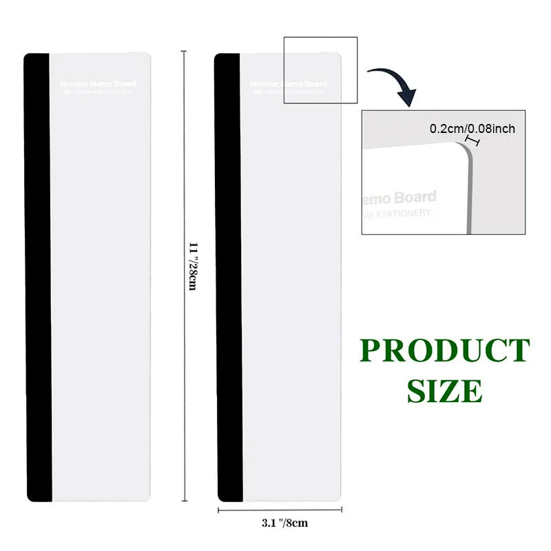 Monitor Memo Board Clip – Optimieren Sie Ihren Arbeitsplatz