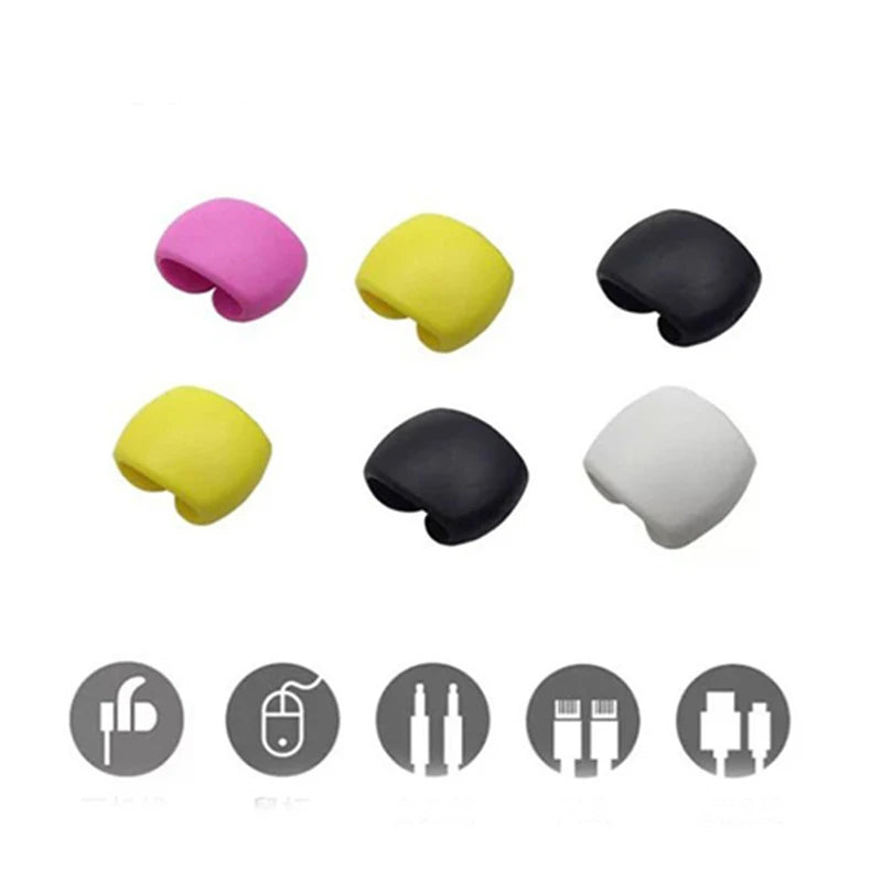 Kabelclips aus Gummi – Ordnung & Schutz für Büro und unterwegs