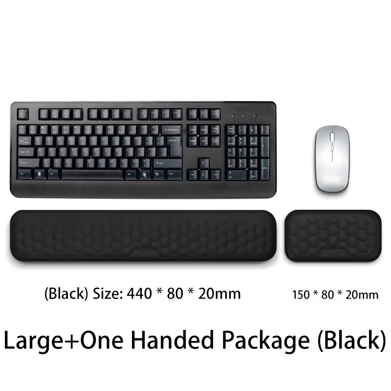 Ergonomische Tastatur & Maus Handauflage