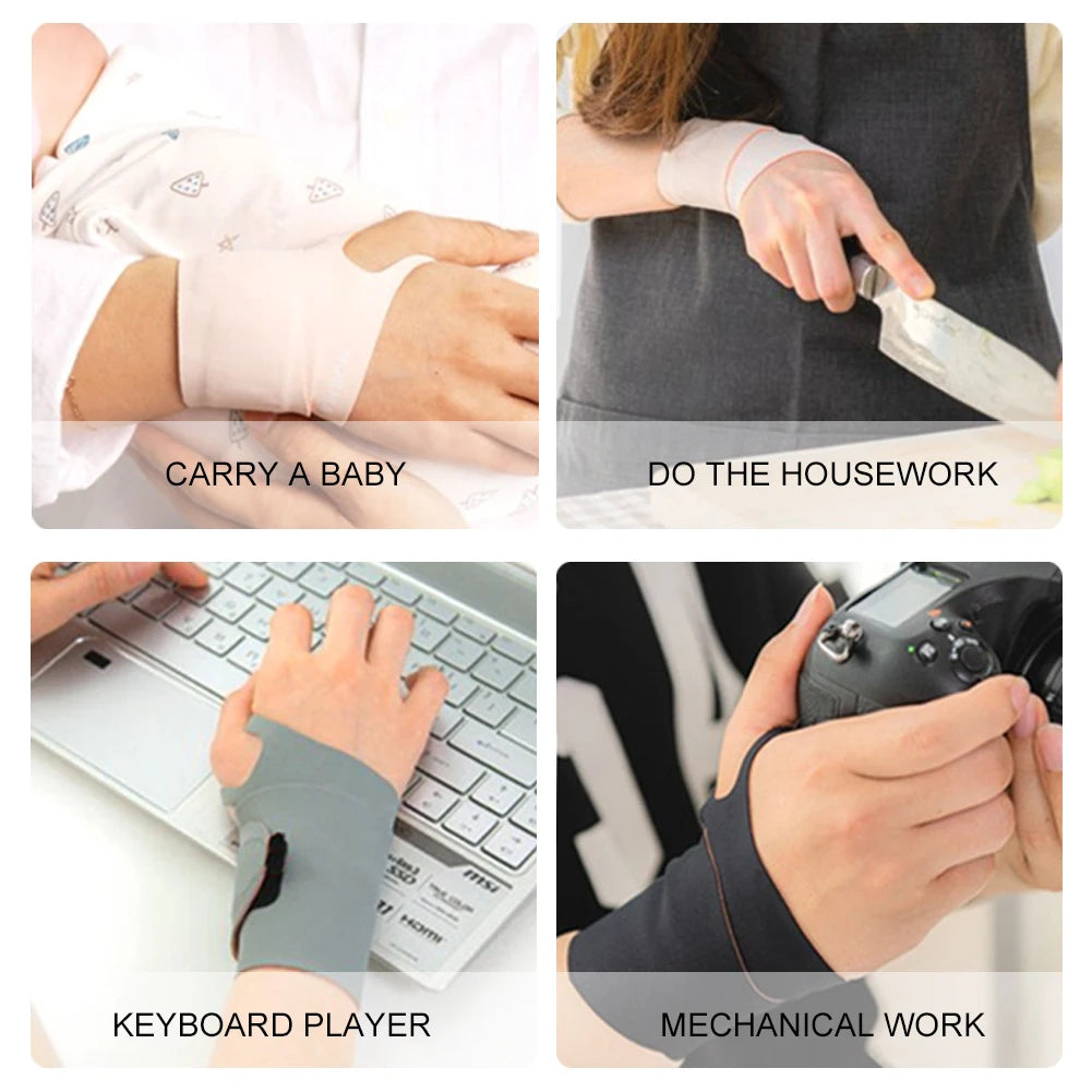Verstellbare Kompressions-Wristbandage – Unterstützung & Schutz für das Handgelenk