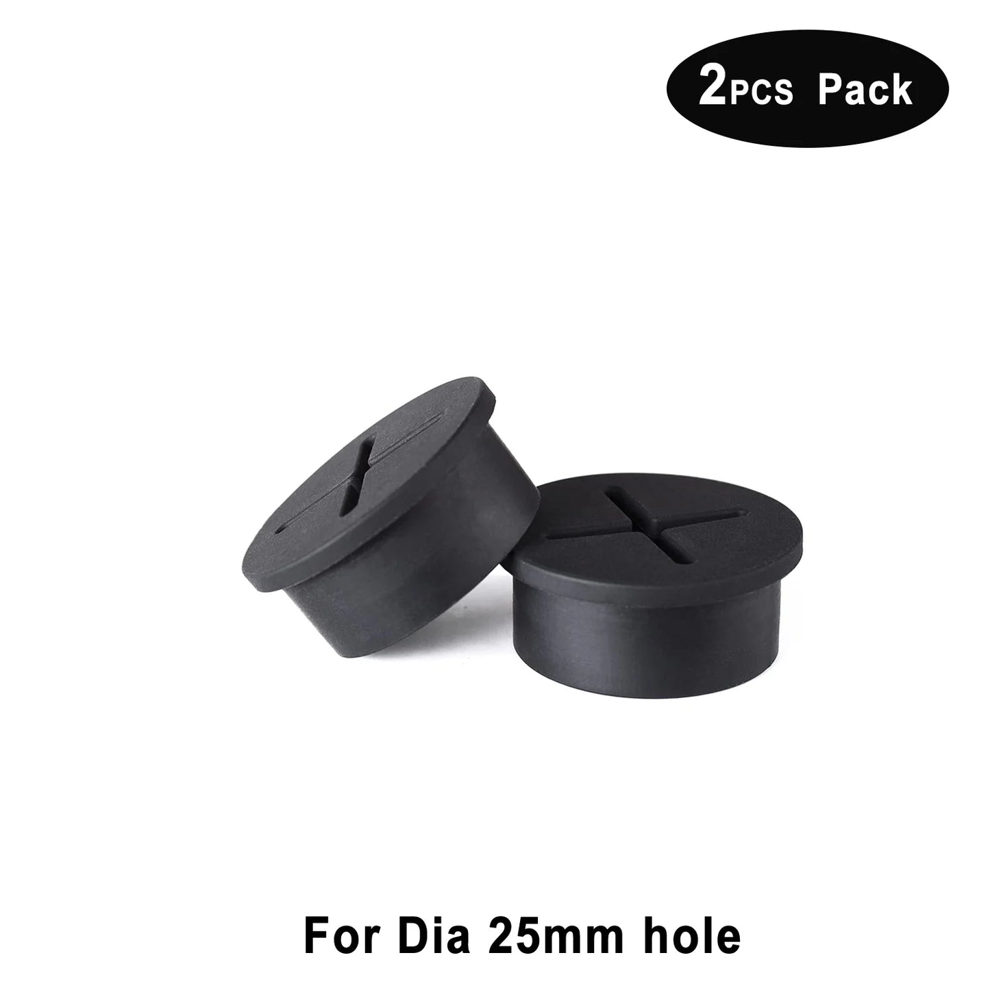 Kabeldurchführung für den Schreibtisch, flexible Kabellochabdeckung aus Silikon