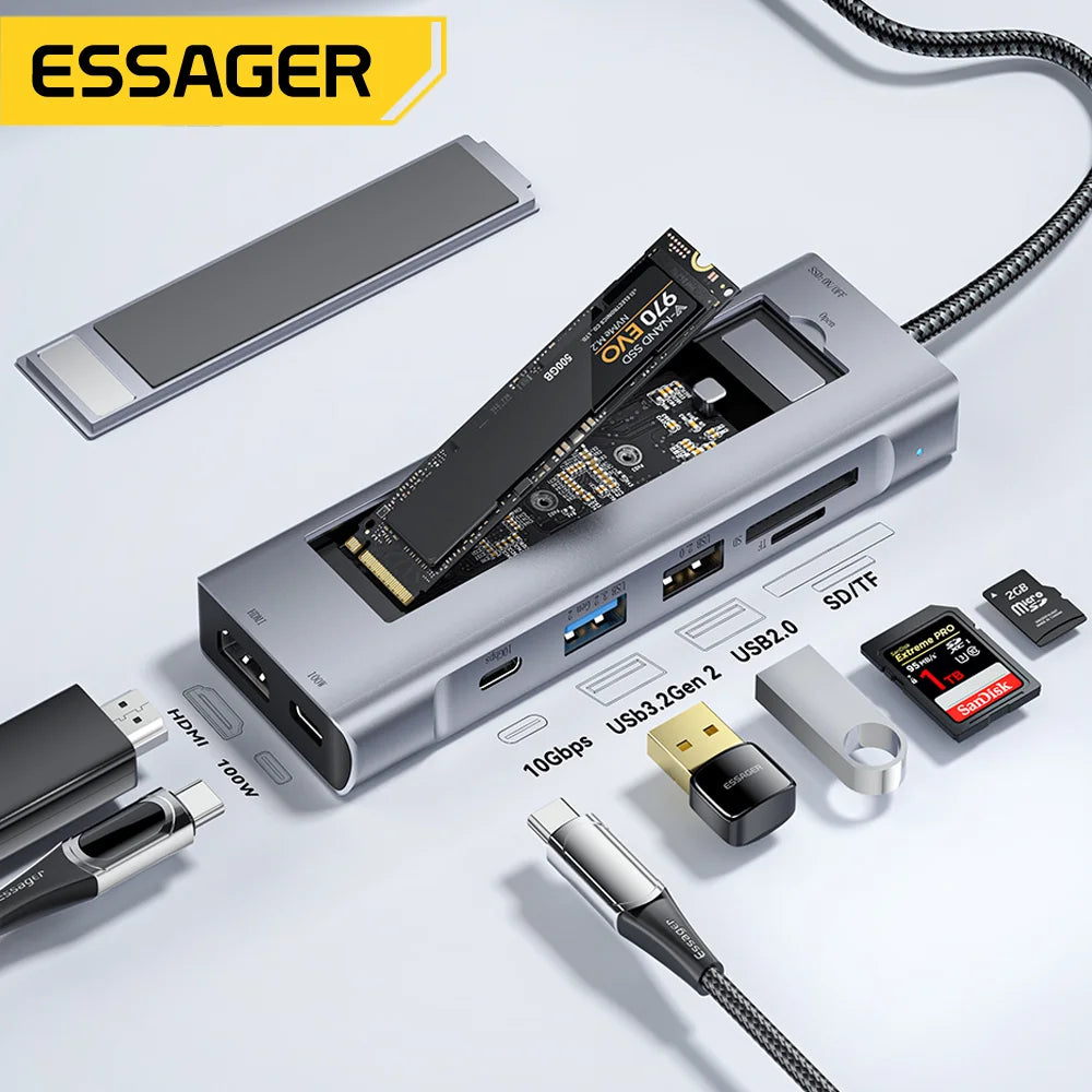 11-in-1 USB-C Docking Station – Premium-Erweiterung für MacBook & mehr
