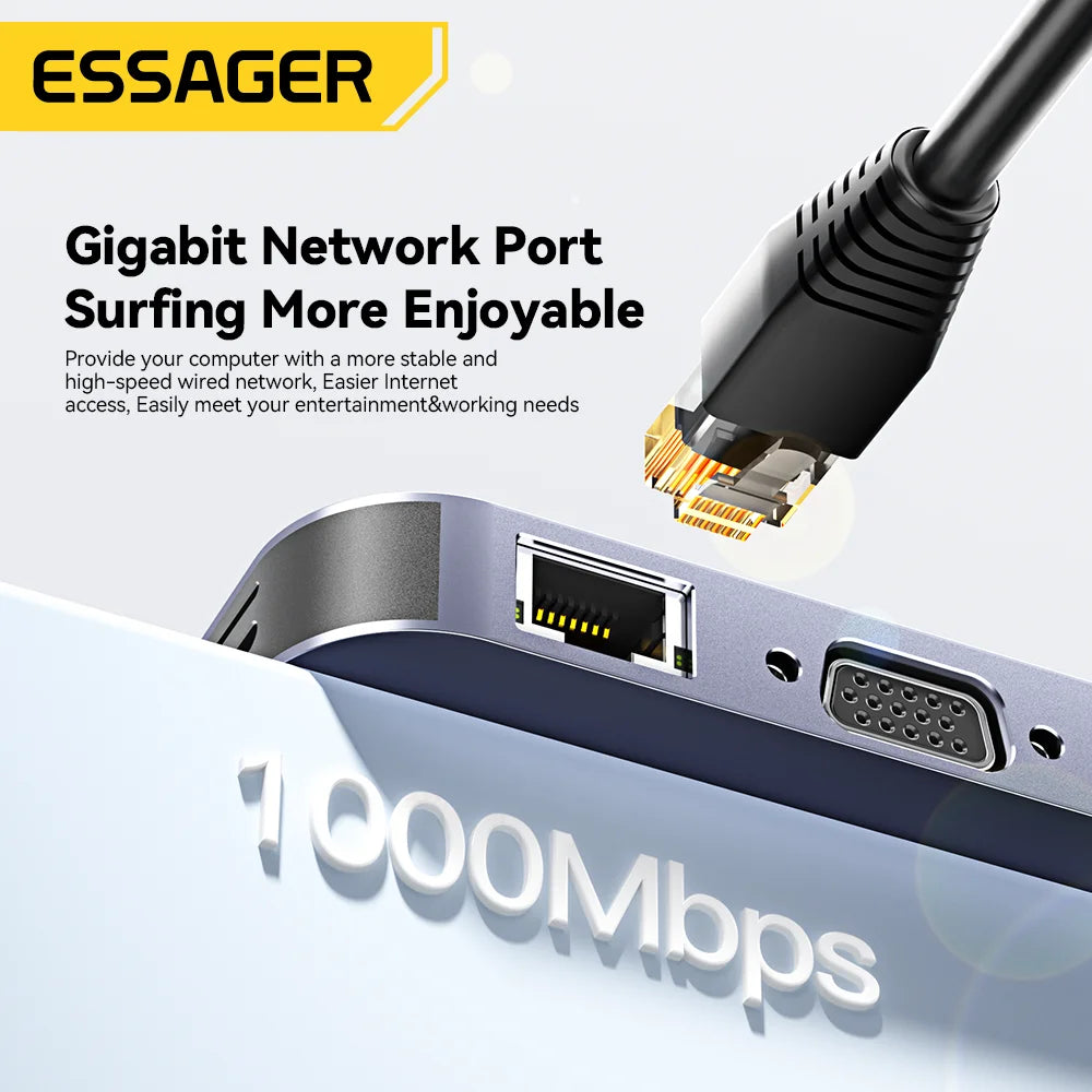 11-in-1 USB-C Docking Station – Premium-Erweiterung für MacBook & mehr
