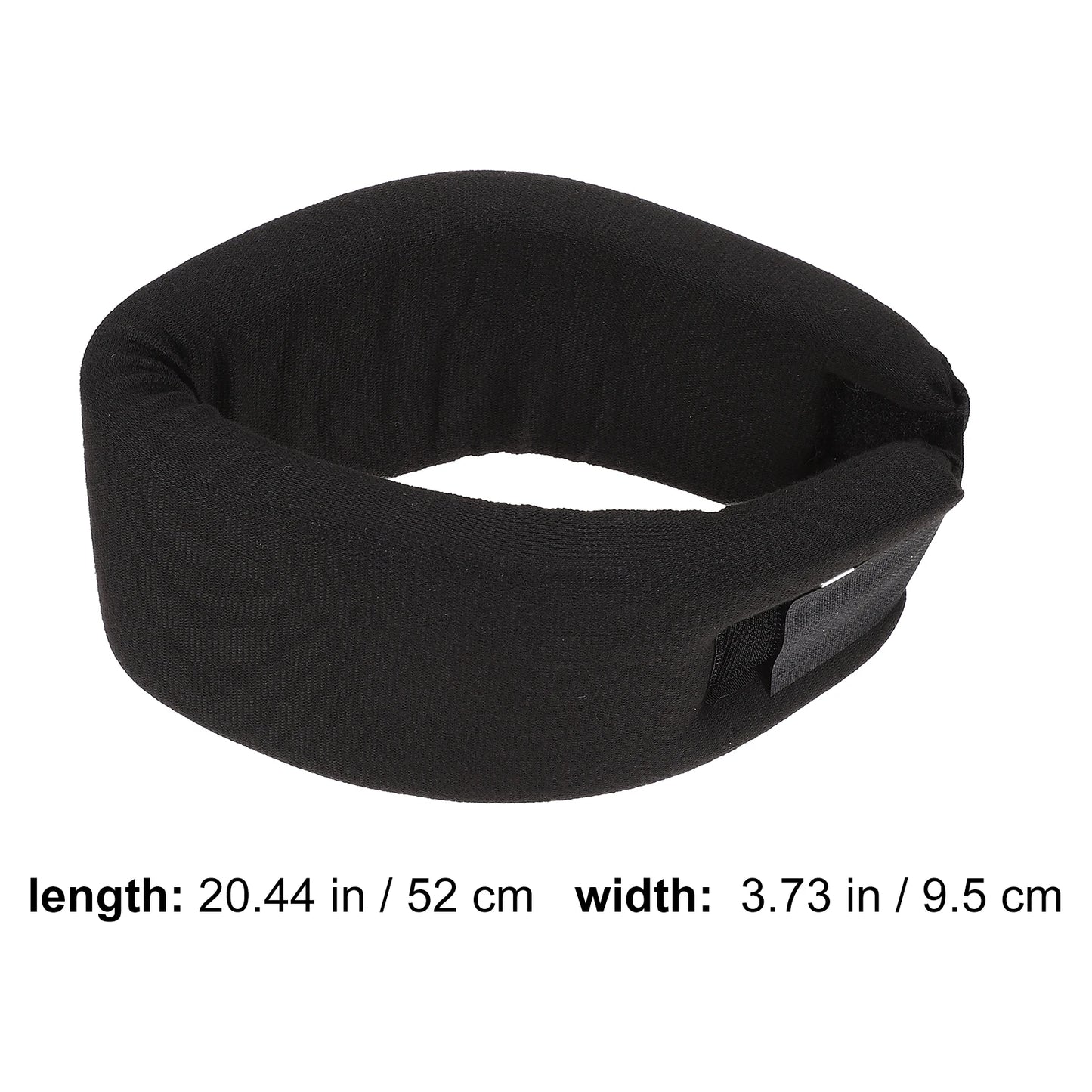 Verstellbares Nackenstützband gegen Nackenschmerzen im Büro