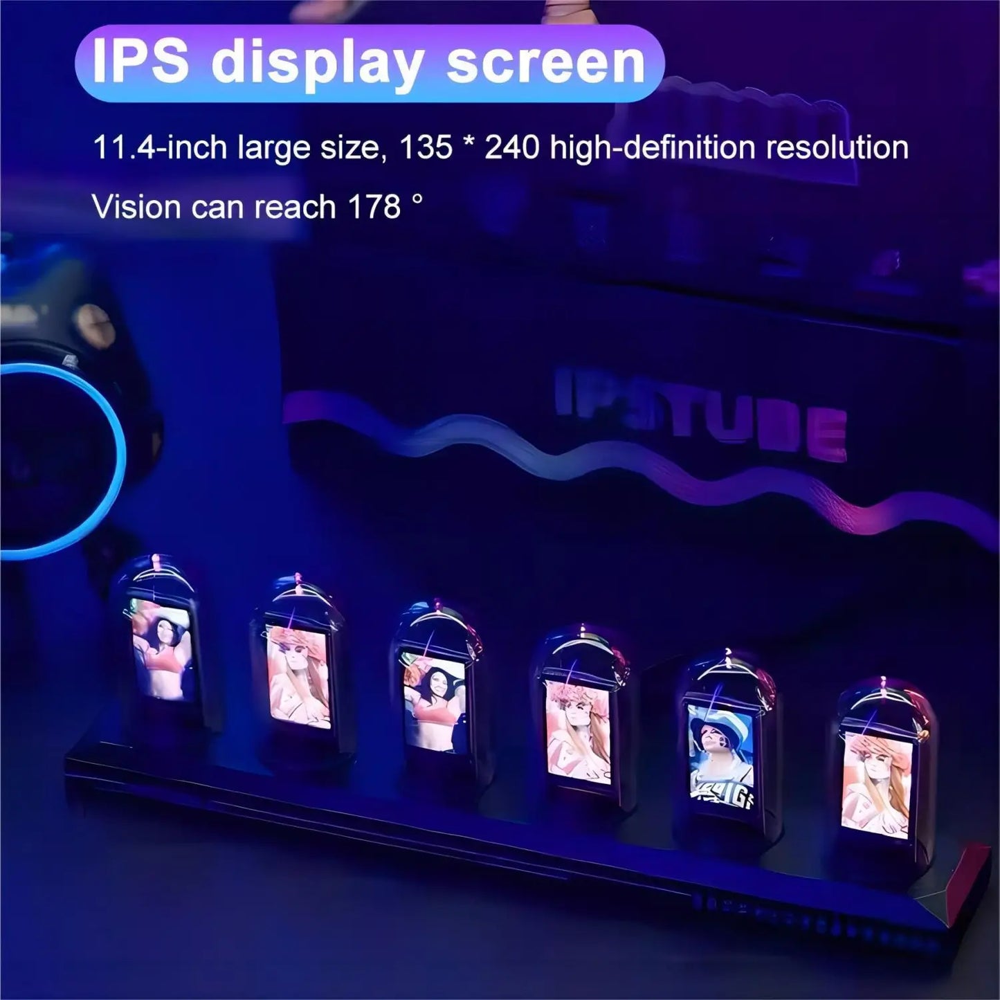 IPS Tube Smart Night Light – Modernes Multitalent für Ihr Büro!