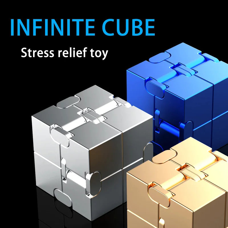Magic Cube Stress Relief Toy – Infinity Cube für Stressabbau & Entspannung