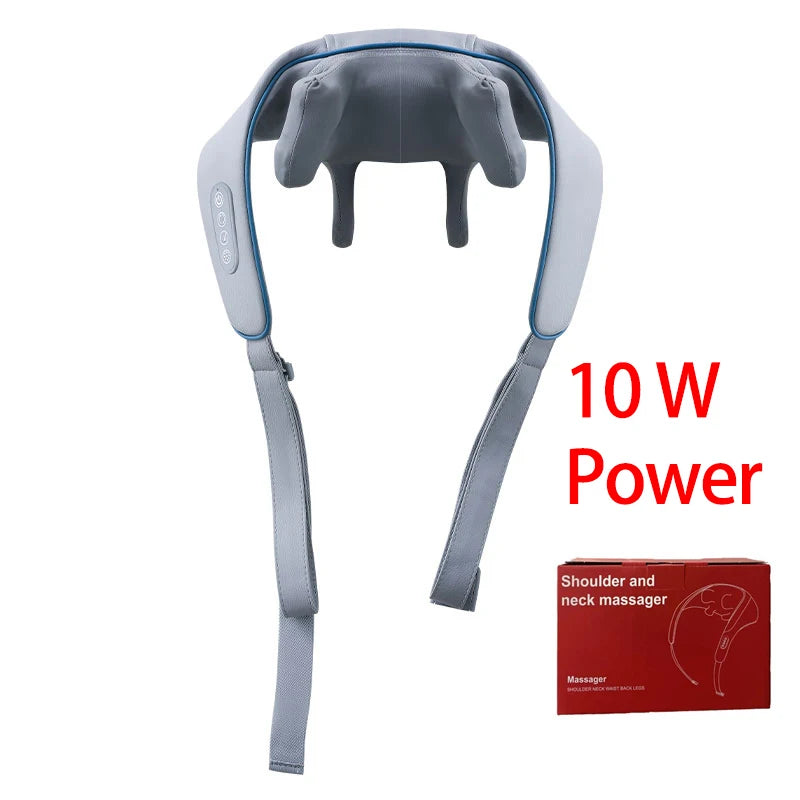 Elektrische Nacken-Massage – Shiatsu & Wärme fürs Büro