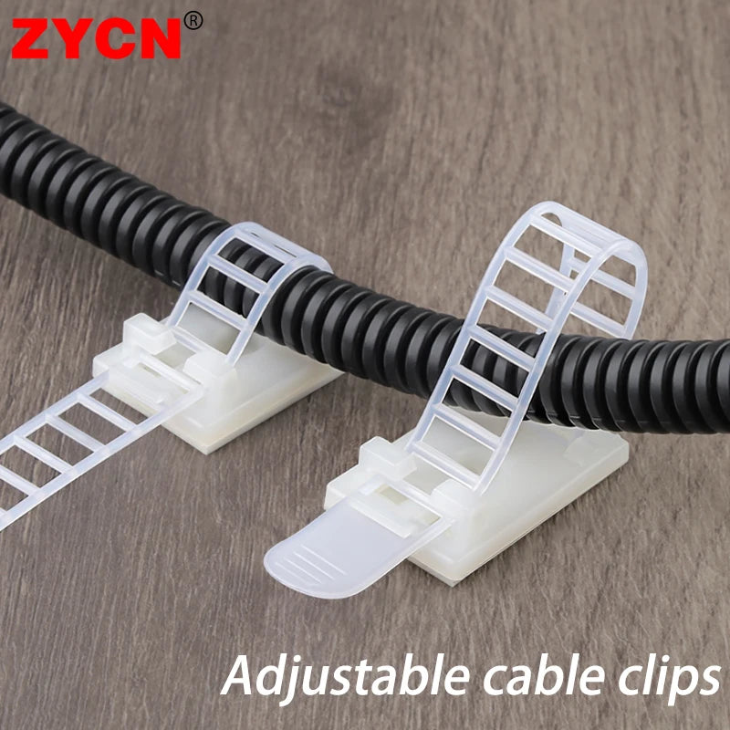 Flache Kabelclips – Fast unsichtbare Ordnung für Ihre Kabel!