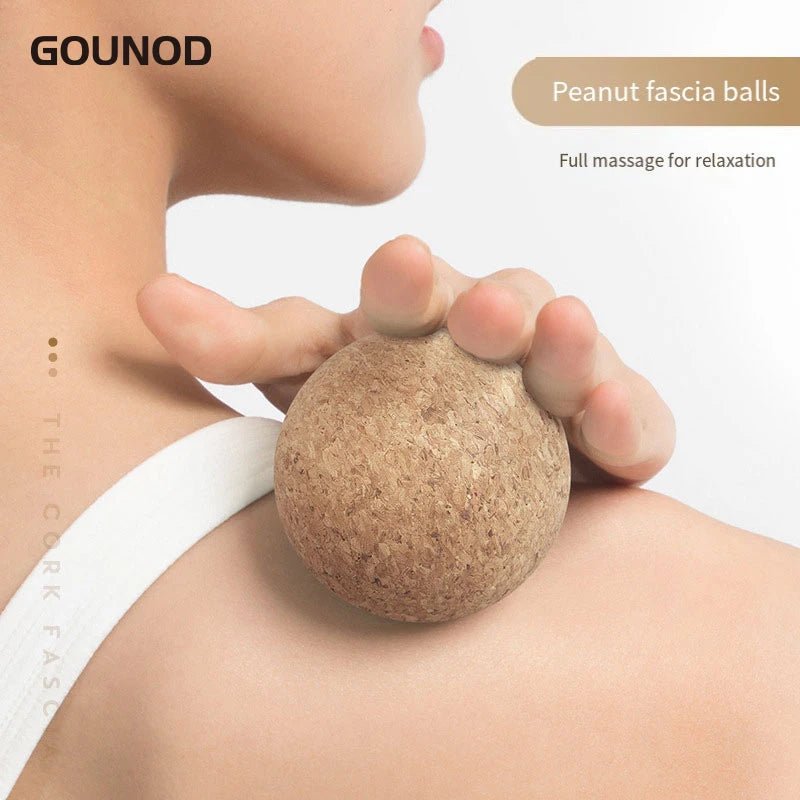 Kork-Massageball – Faszienball für das Büro