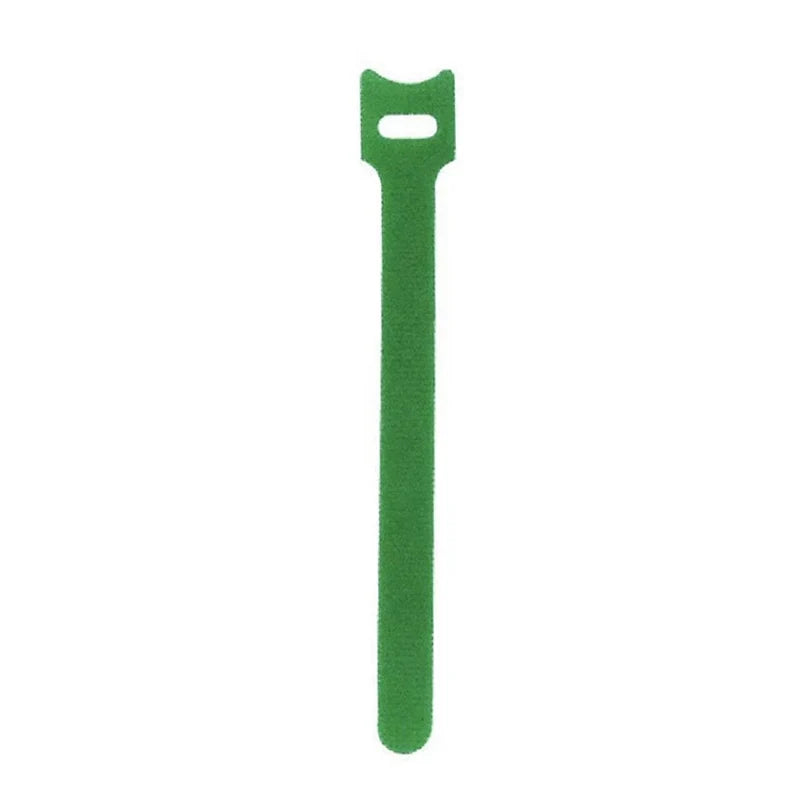 50/100 Stück abnehmbare Kabelbinder – Farbige, wiederverwendbare Nylon-Klett-Kabelbinder im T-Style