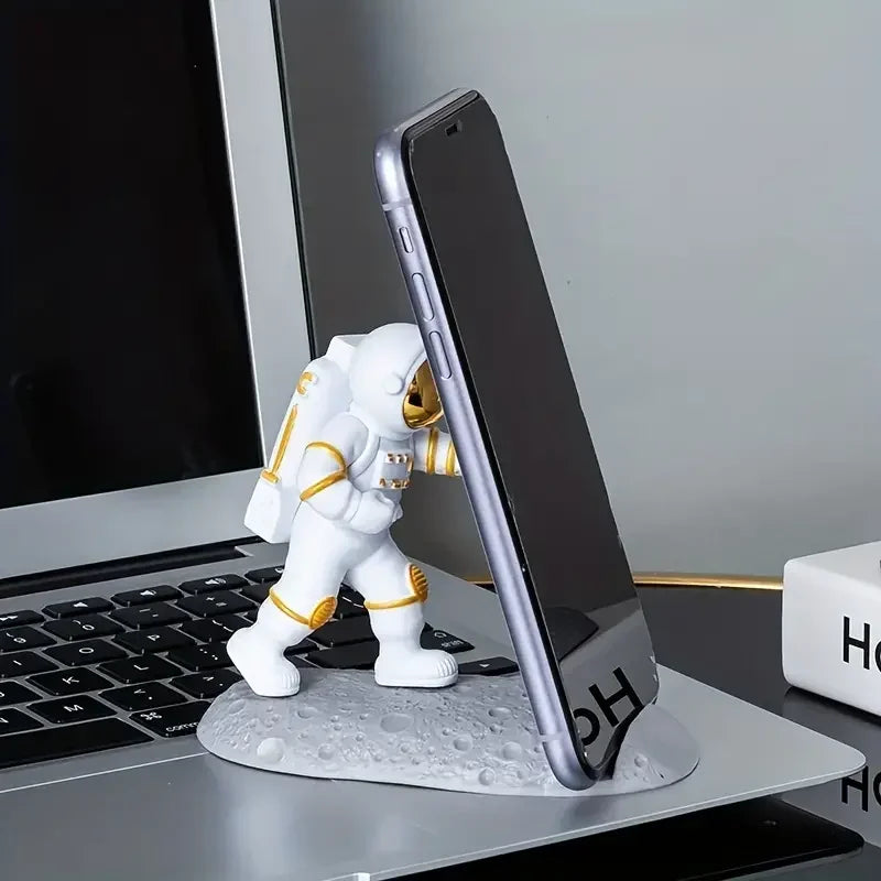 Astronaut Smartphone-Ständer – Dekorativ & funktional