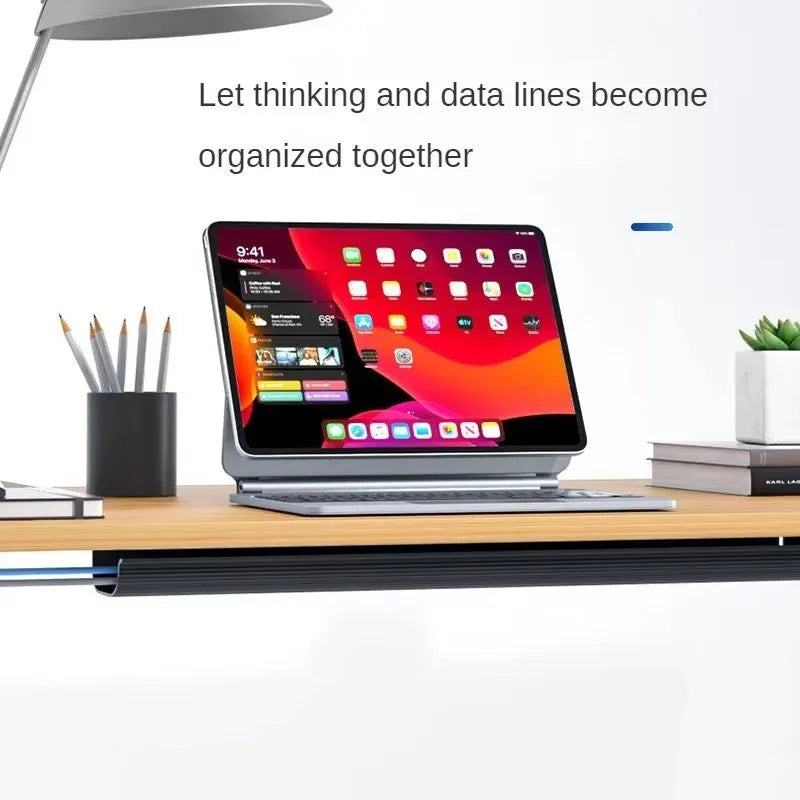Professioneller Kabelorganizer für Schreibtische – Kabelsalat ade!