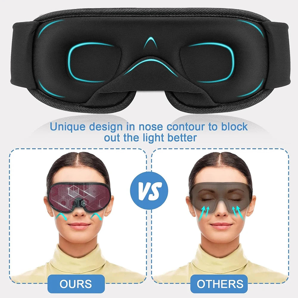 3D-Schlafmaske – Perfekt für den Büroschlaf