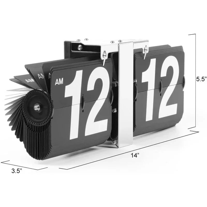 Retro-Flip-Uhr – Zeitloser Eyecatcher für Ihr Büro