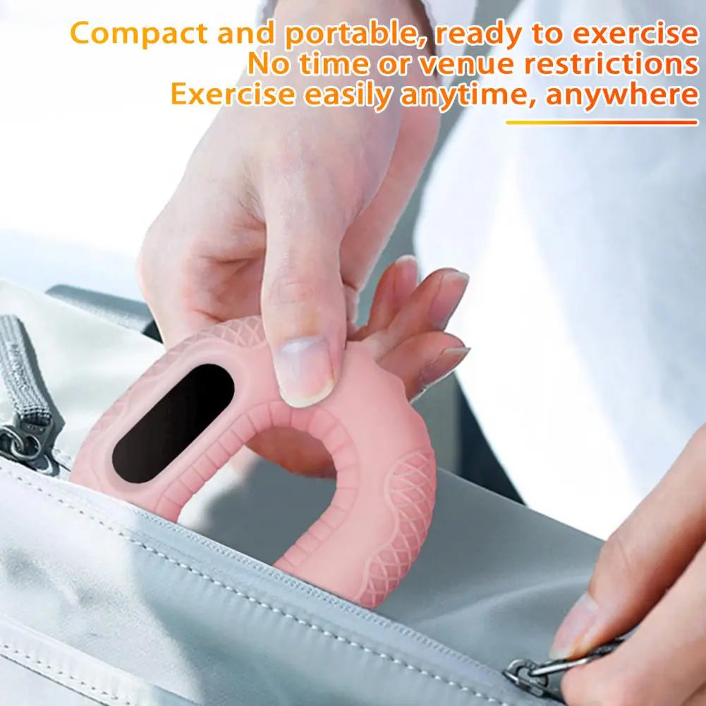 Silicone Hand Grip Trainer Ring LCD DisSmart Grip Trainer Ring mit LCD & Bluetooth – Ihr digitaler Handtrainerplay Bluetooth Remote APP Page Turner Forearm Finger Training Hand Grip Strengthener