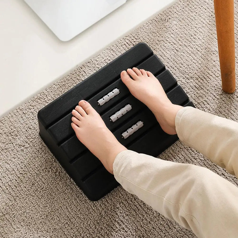 Ergonomische Fußstütze mit Rollermassage – Für Büro, Home-Office & Entspannung