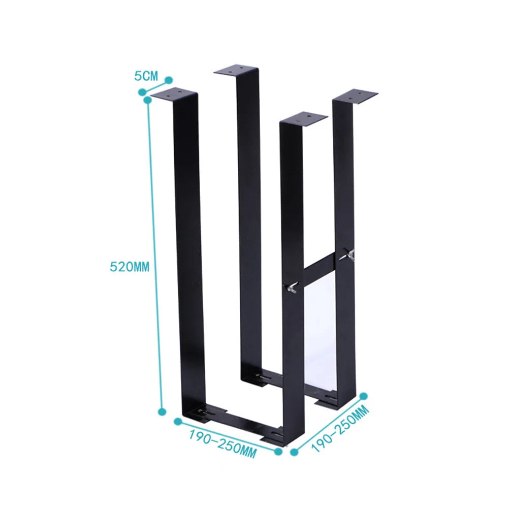 Unter Schreibtisch PC Halter – Verstellbarer CPU Ständer aus Kohlenstoffstahl – PC Halterung für Tower-Gehäuse mit einstellbarer Breite