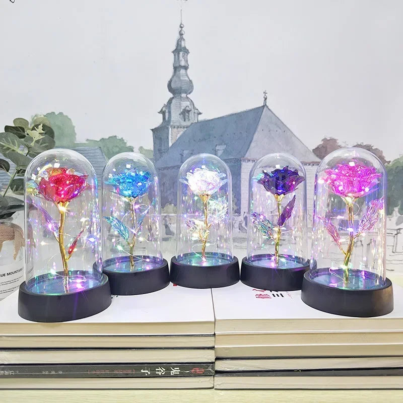 LED-Rosenlampe – Romantische Deko für Ihr Büro