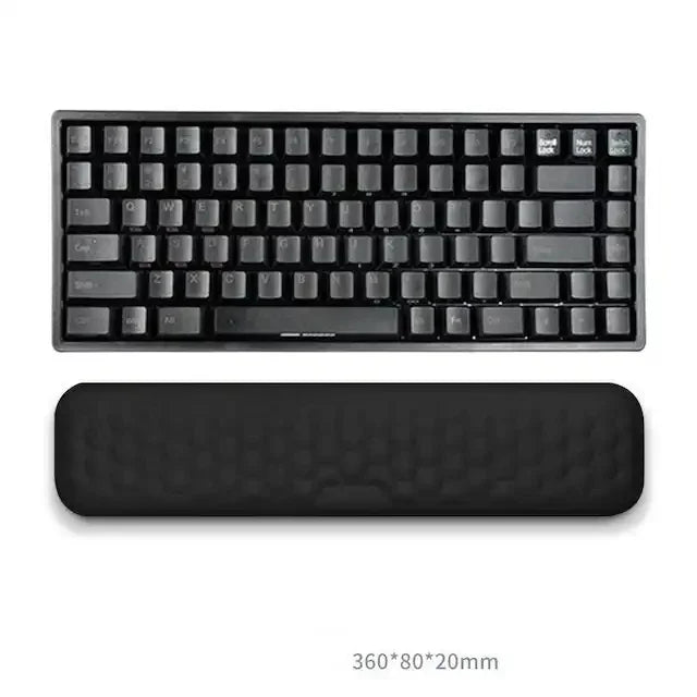 Ergonomische Memory-Foam-Handballenauflage für komfortables Tippen & Schmerzlinderung