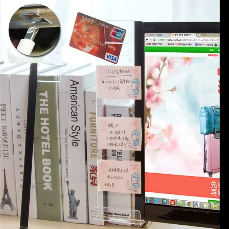 Kreatives Acryl-Monitor-Nachrichten-Memoboard