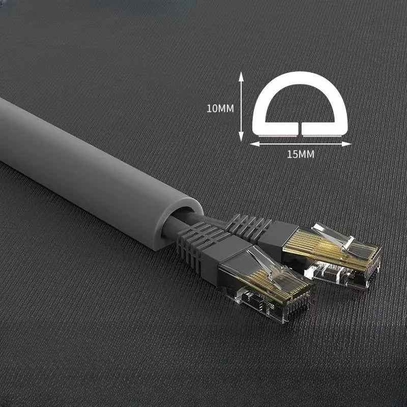 Selbstklebender PVC-Bodenkabelkanal – Perfekter Schutz für Ihre Kabel!