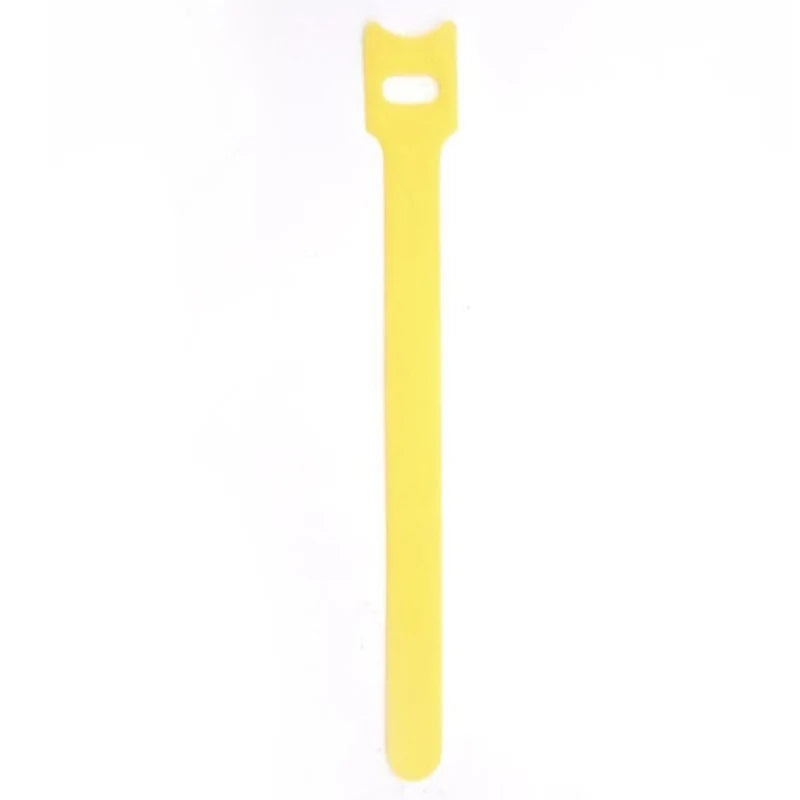 50/100 Stück abnehmbare Kabelbinder – Farbige, wiederverwendbare Nylon-Klett-Kabelbinder im T-Style