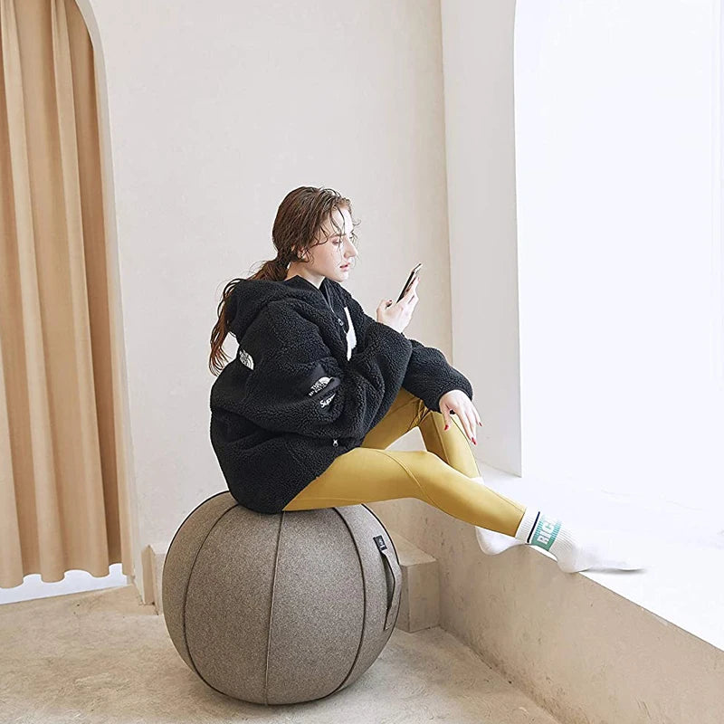 Ergonomischer Sitzball 65 cm – Für Büro, Zuhause & Training