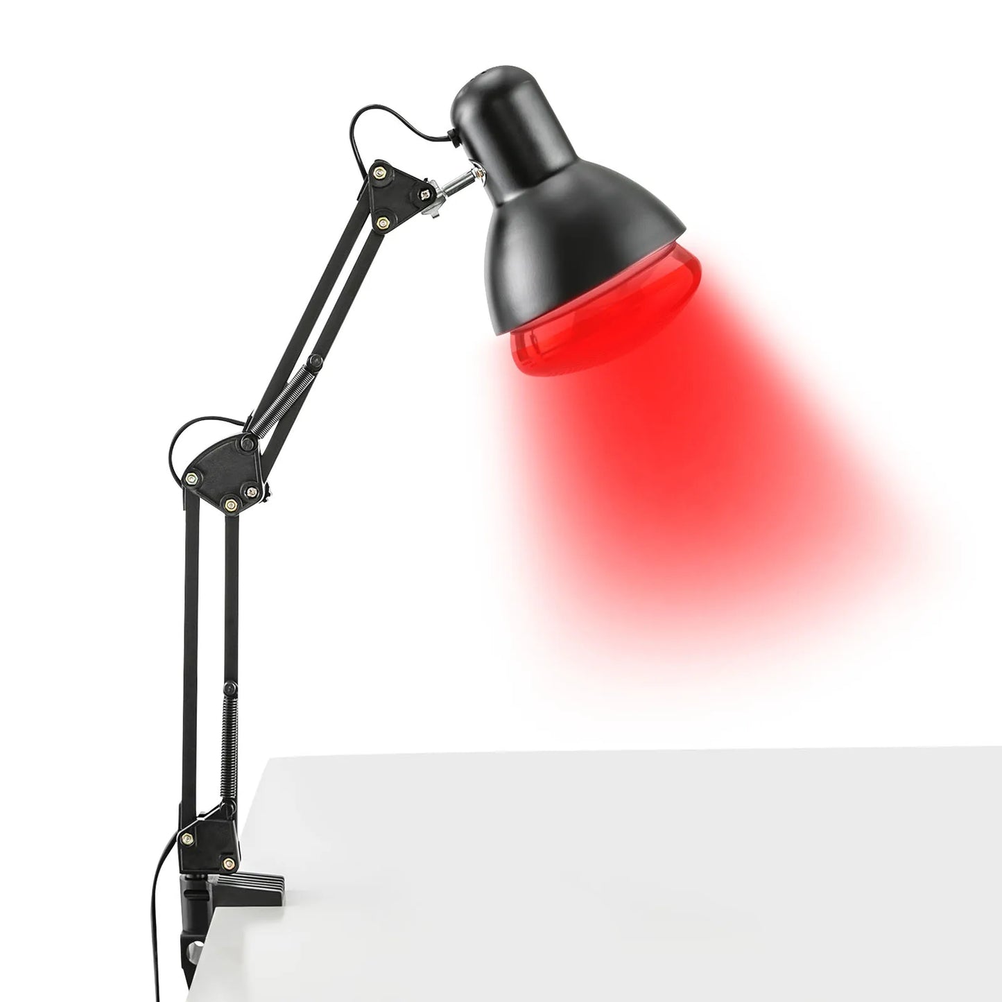 Infrarot Rotlicht-Therapielampe 150W – Höhenverstellbar & Faltbar für das Büro