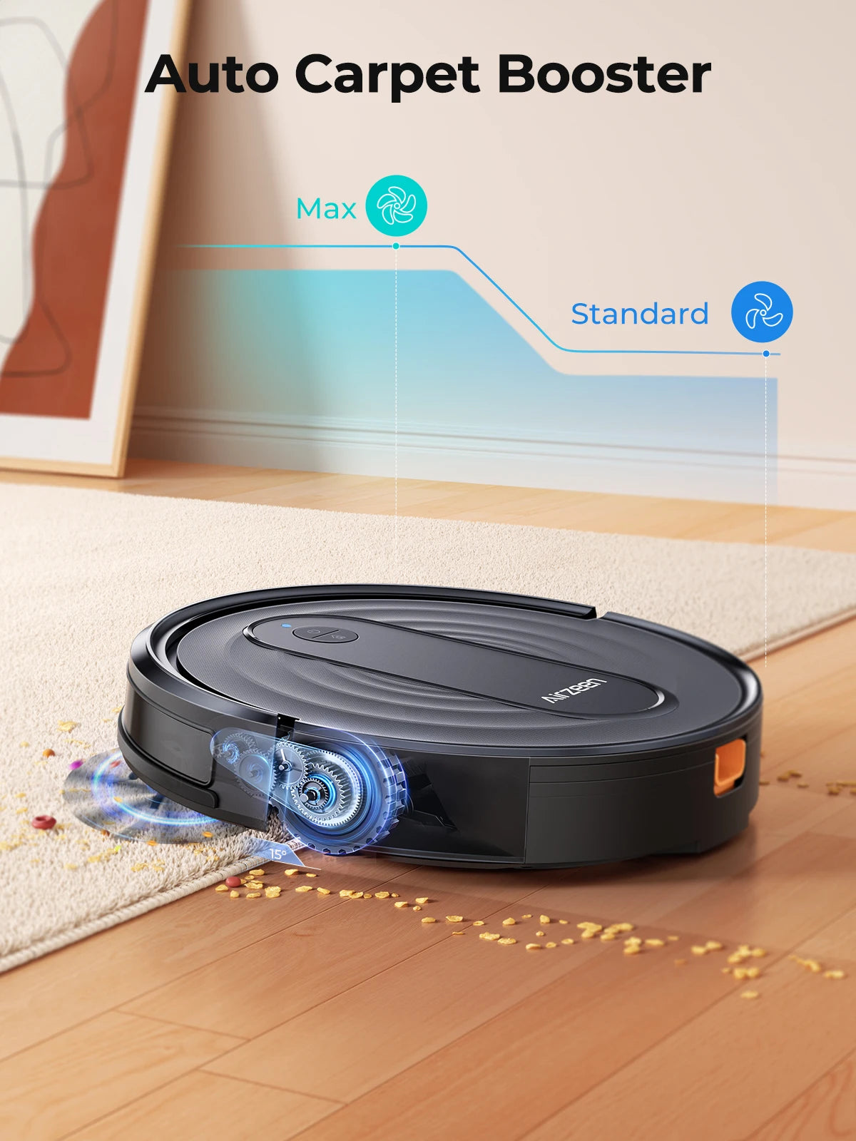 Airzeen R7 Robot Vacuum Mop – Smarte 3-in-1 Büroreinigung mit 3000Pa Power