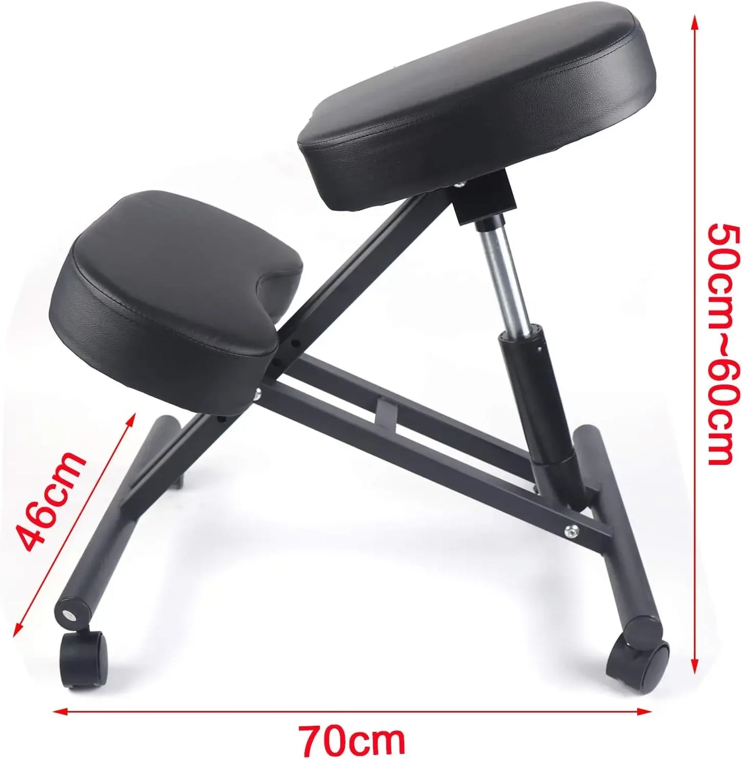 Ergonomischer Kniesitz – Orthopädischer Bürostuhl mit Rollen