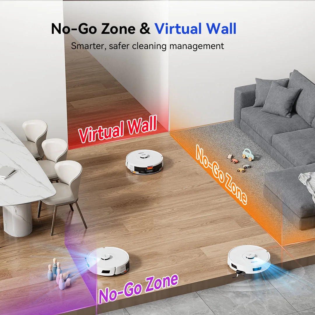 Redkey LaserClean Pro – Leistungsstarker Saugroboter, für große Büros