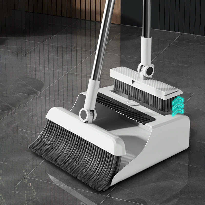 Zusammenklappbares Besen- & Kehrschaufel-Set für Büro, Homeoffice & Arbeitsumgebungen